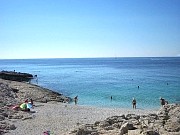 Lussino - spiaggia di ghiaia